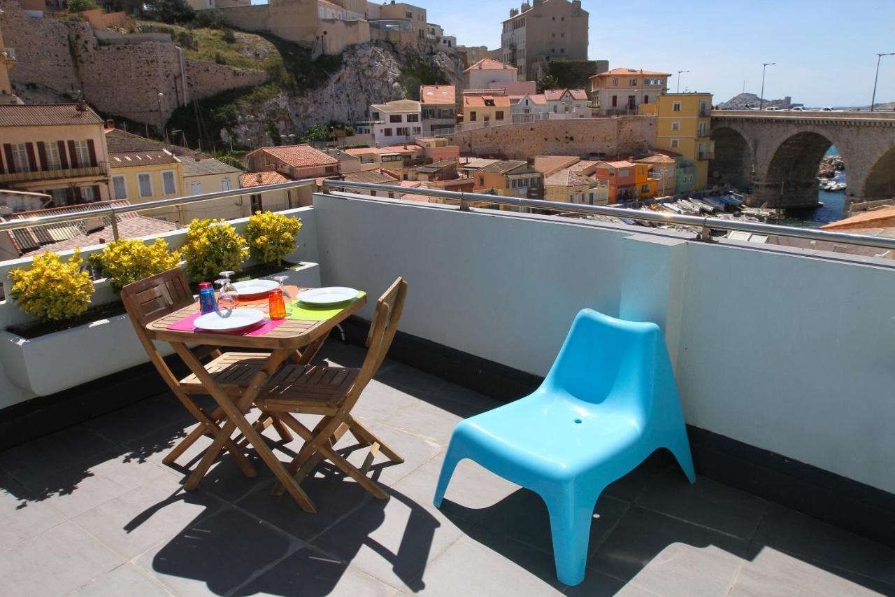 La Terrasse Du Pecheur Apartment Marseille Bagian luar foto